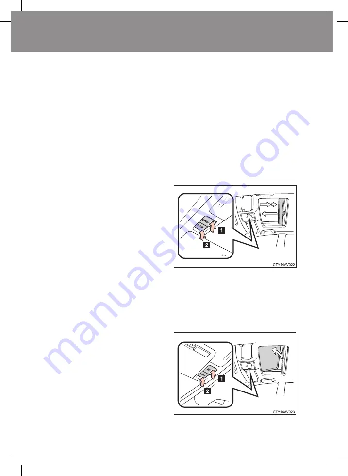 Toyota AURION 2013 Owner'S Manual Download Page 64