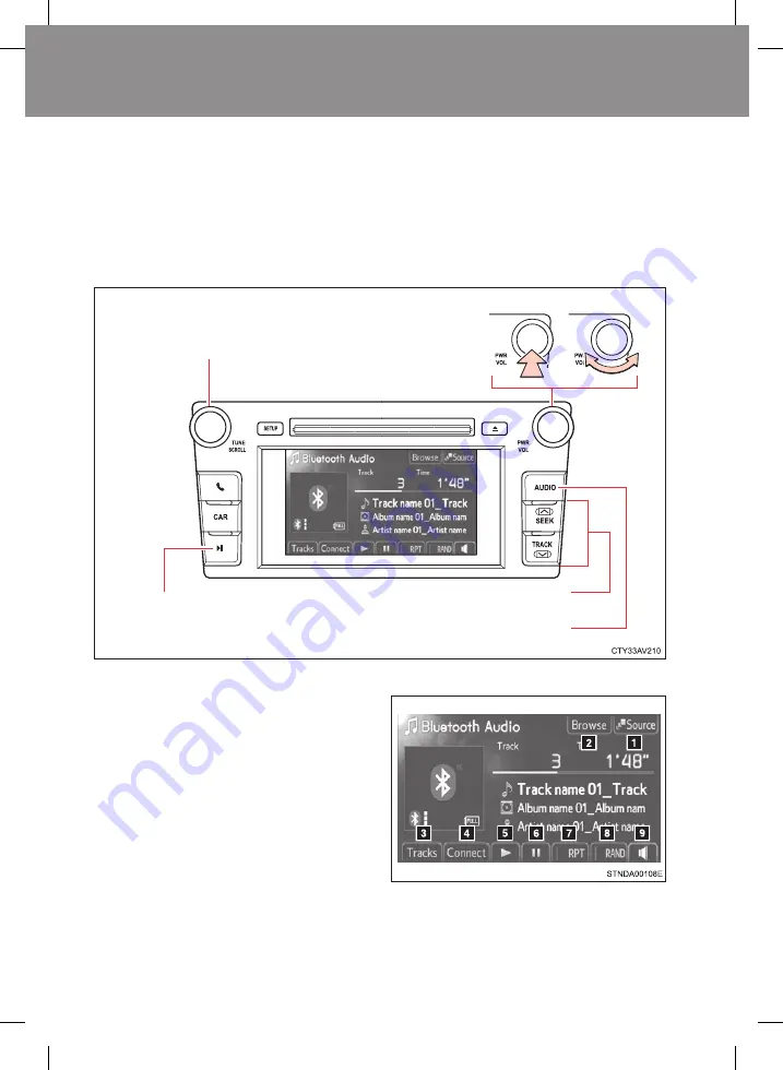 Toyota AURION 2013 Owner'S Manual Download Page 216