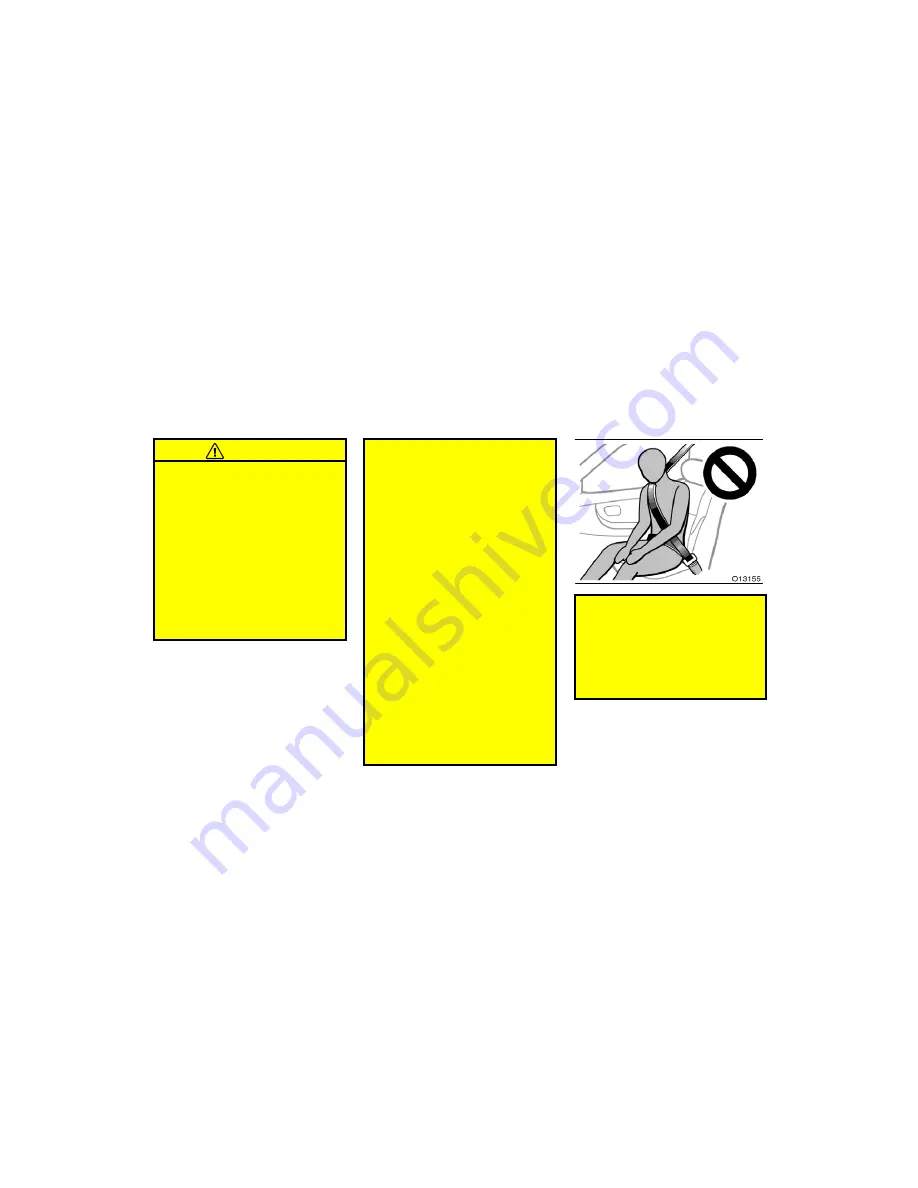 Toyota Avalon 2002 Owner'S Manual Download Page 72