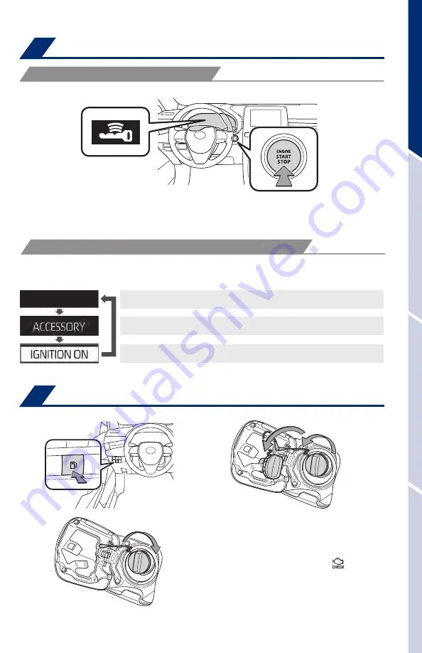 Toyota Avalon 2019 Quick Reference Manual Download Page 9