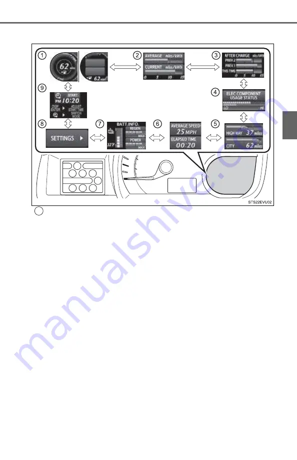 Toyota Scion iQ EV Owner'S Manual Download Page 109