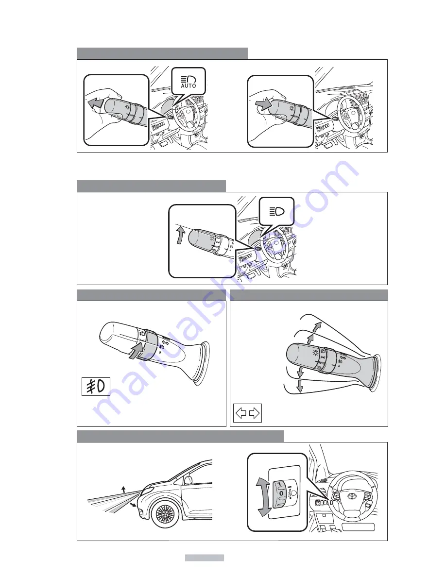 Toyota SIENNA - 2011 Quick Reference Manual Download Page 14