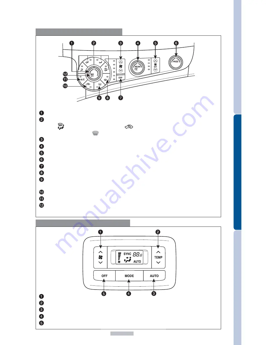 Toyota SIENNA - 2011 Quick Reference Manual Download Page 27