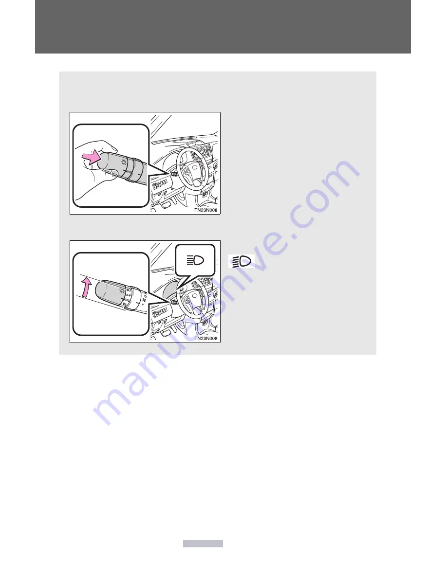 Toyota SIENNA - 2011 Quick Reference Manual Download Page 309