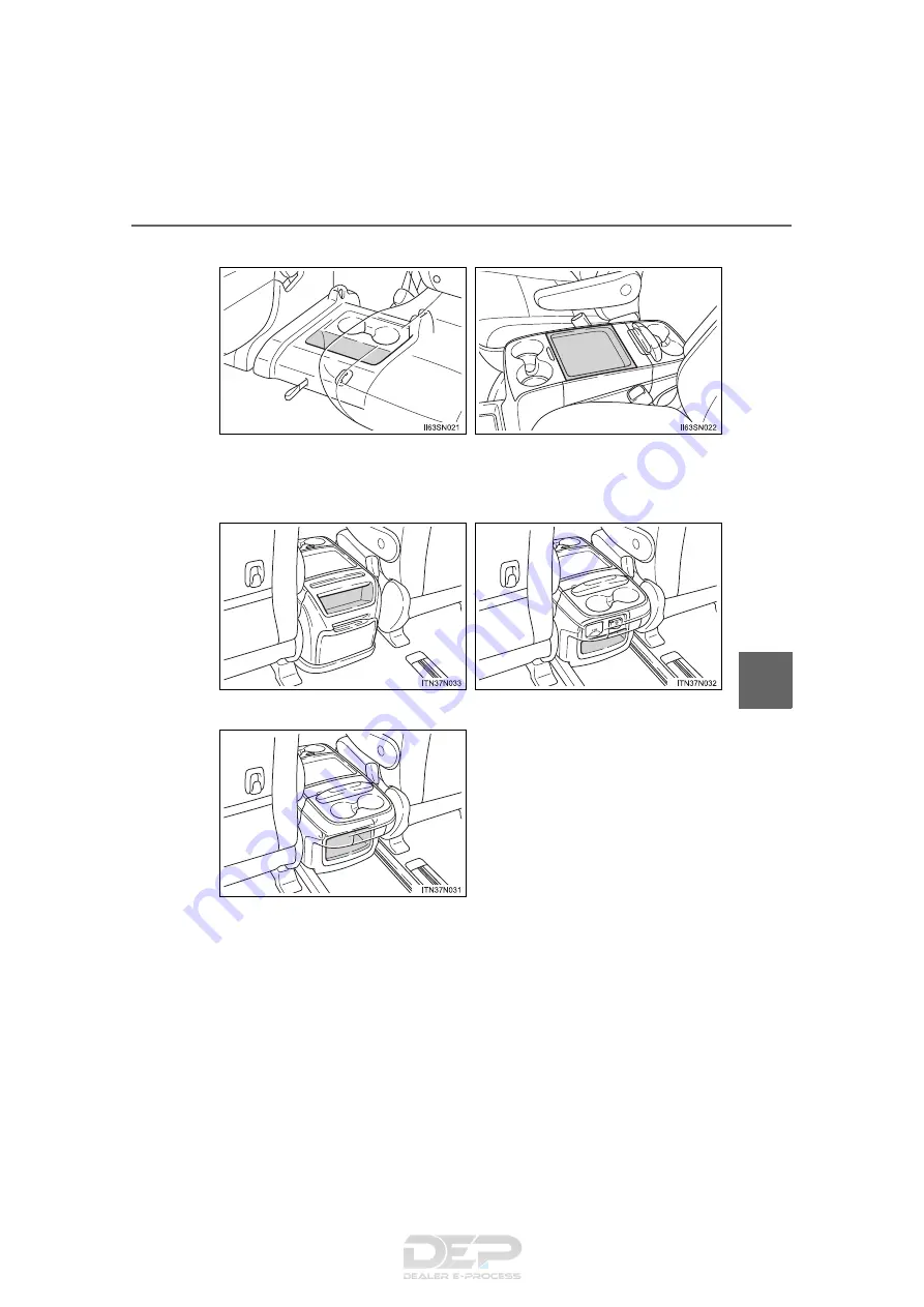 Toyota Sienna 2016 User Manual Download Page 435