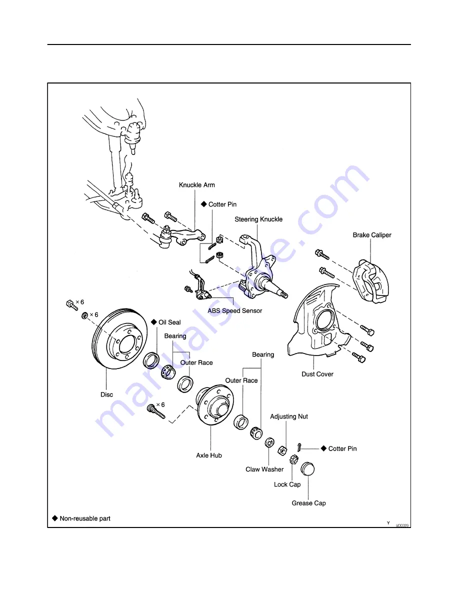 Toyota T100 1996 Скачать руководство пользователя страница 1485