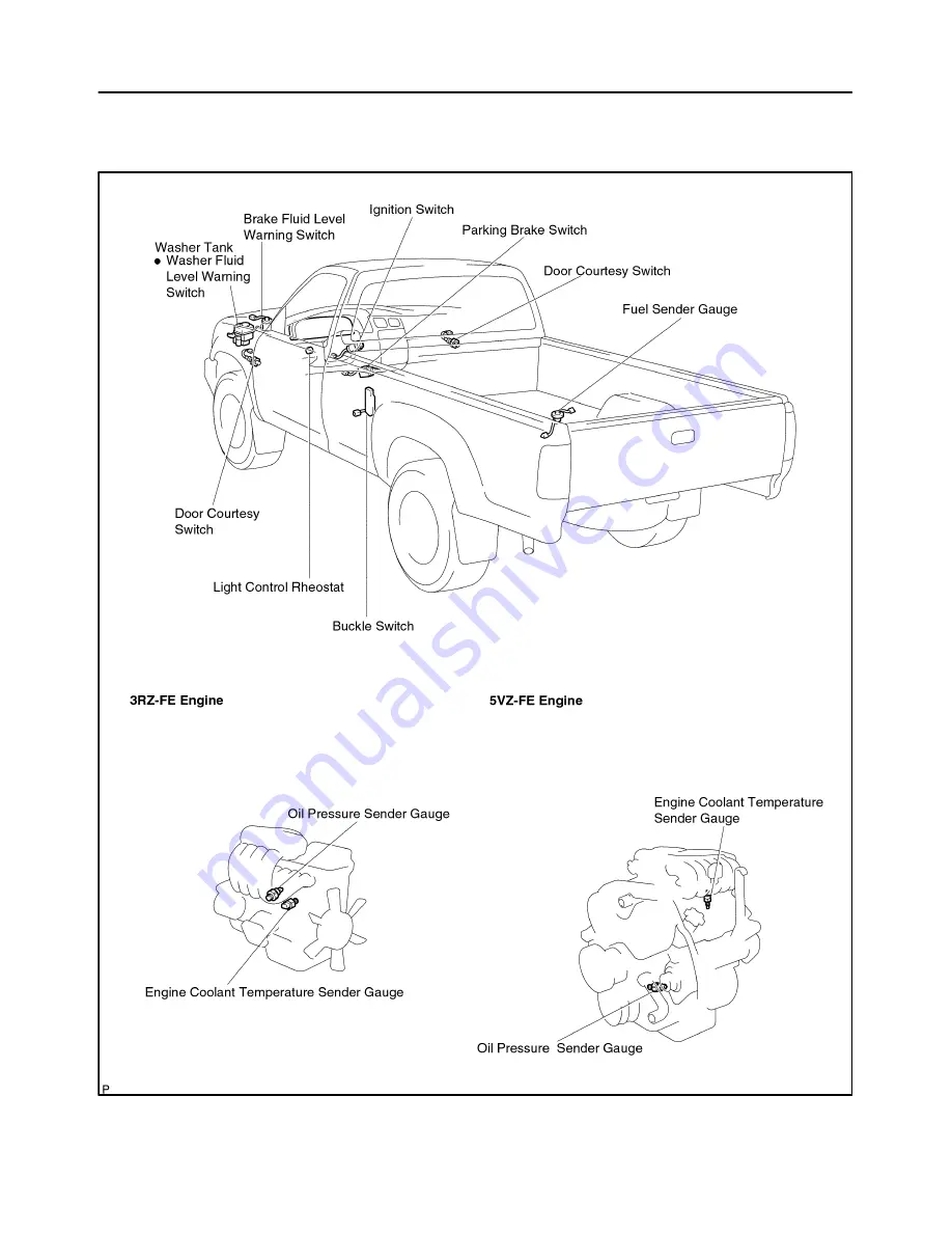 Toyota T100 1996 Скачать руководство пользователя страница 1870