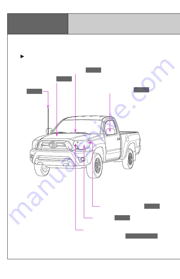 Toyota Tacoma 2014 Manual Download Page 6