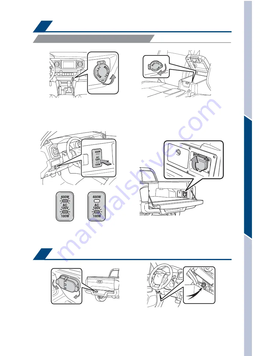 Toyota Tacoma 2017 Quick Reference Manual Download Page 25