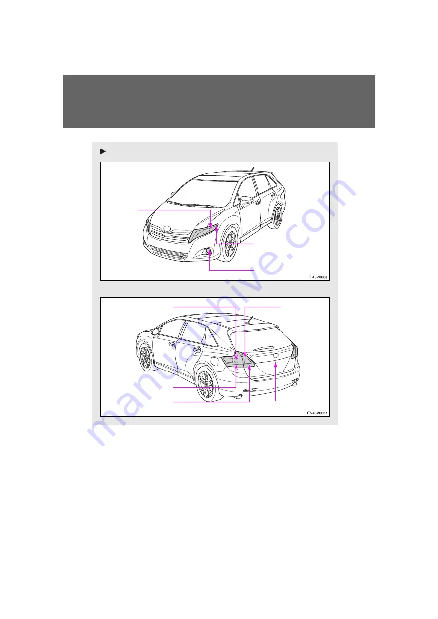 Toyota Venza 2014 Owner'S Manual Download Page 414