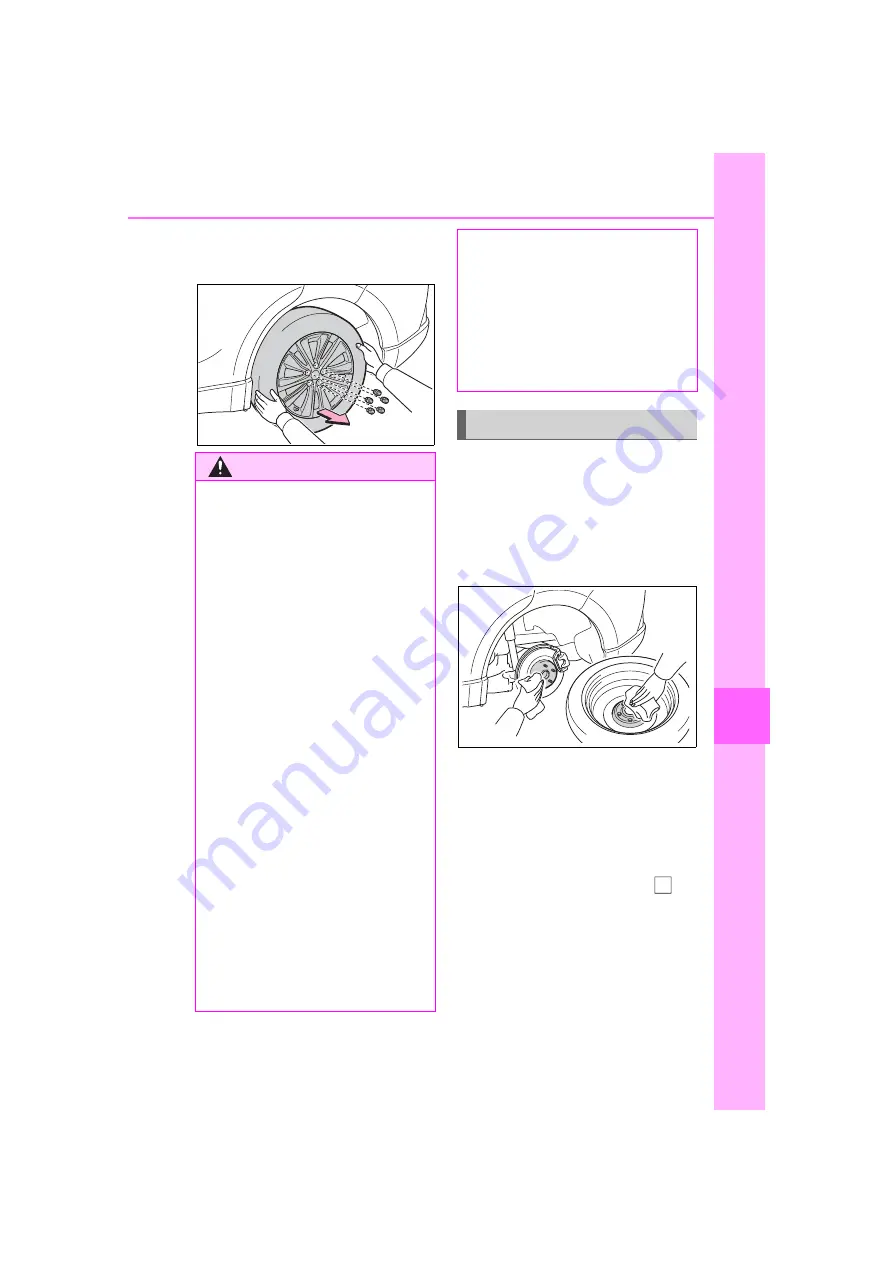 Toyota Venza 2021 Manual Download Page 461