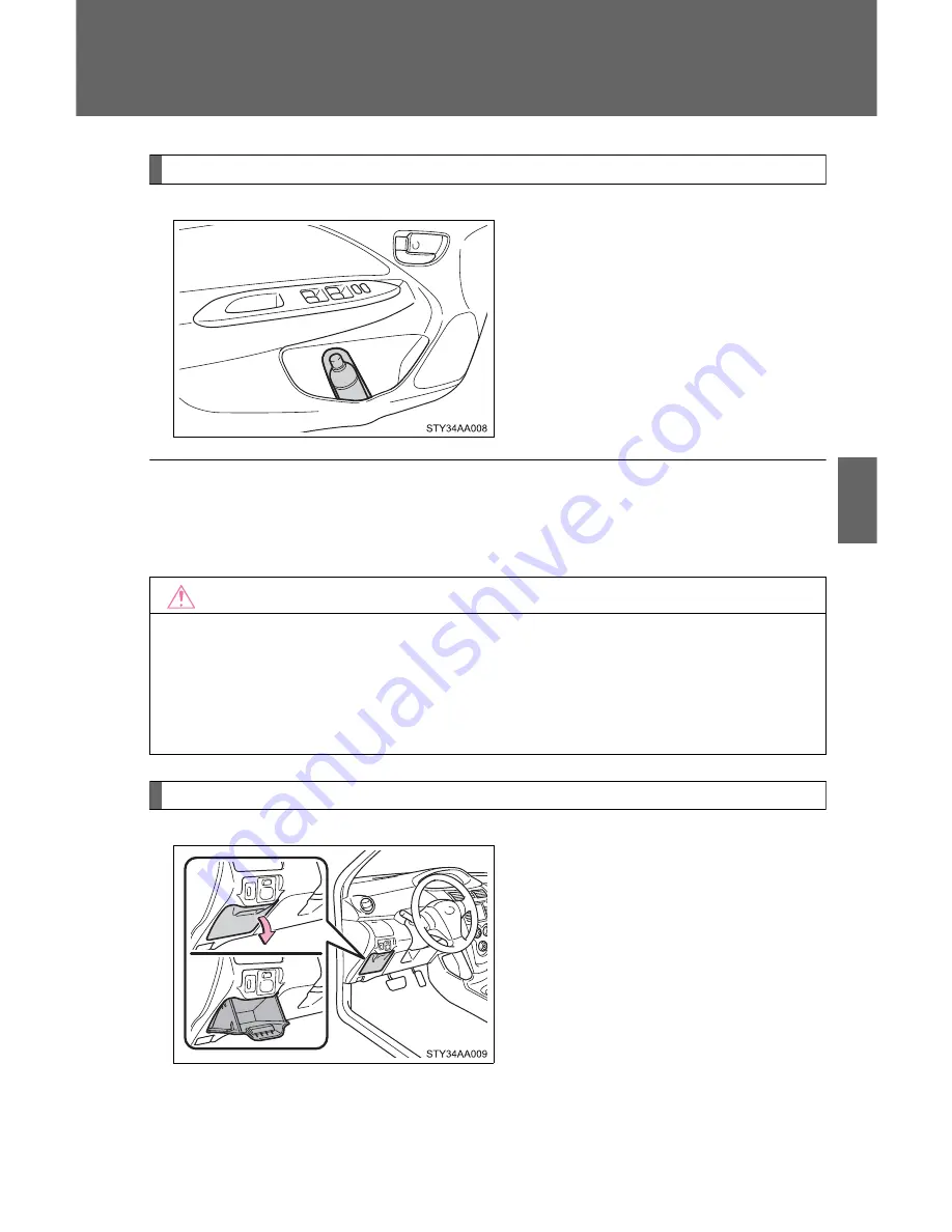 Toyota Yaris Sedan 2008 Quick Reference Manual Download Page 211