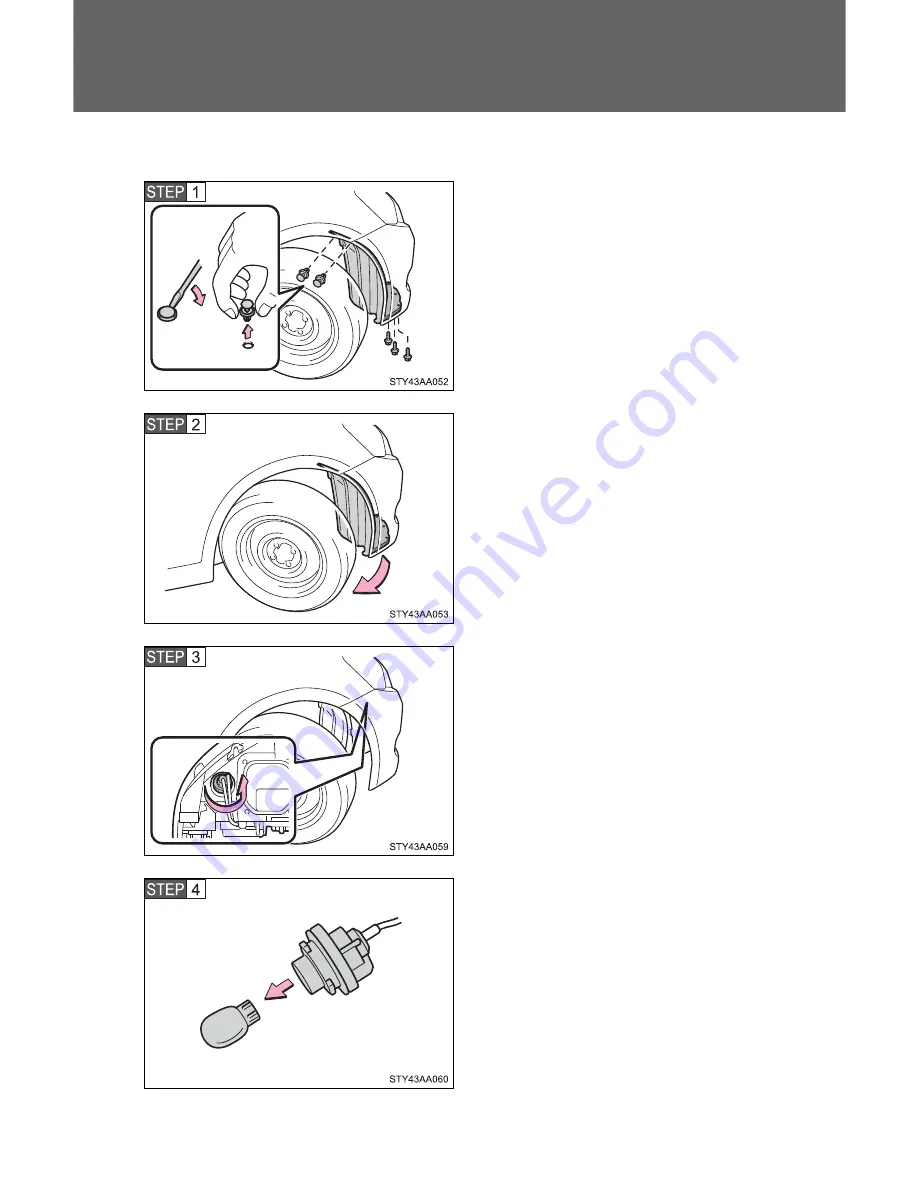 Toyota Yaris Sedan 2008 Quick Reference Manual Download Page 287