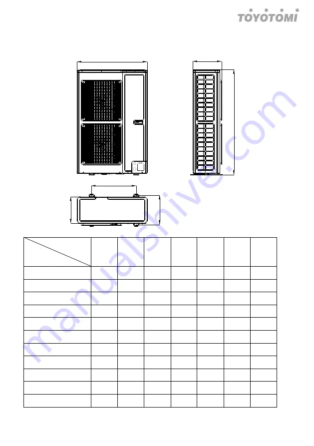 Toyotomi CCT110IUINVR32 User Manual Download Page 17