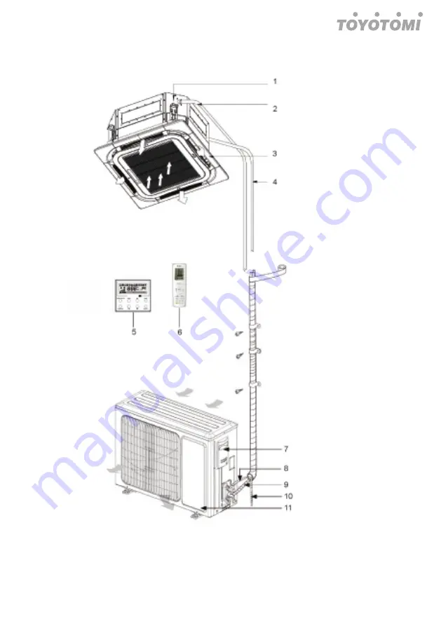 Toyotomi CCT110IUINVR32 User Manual Download Page 168