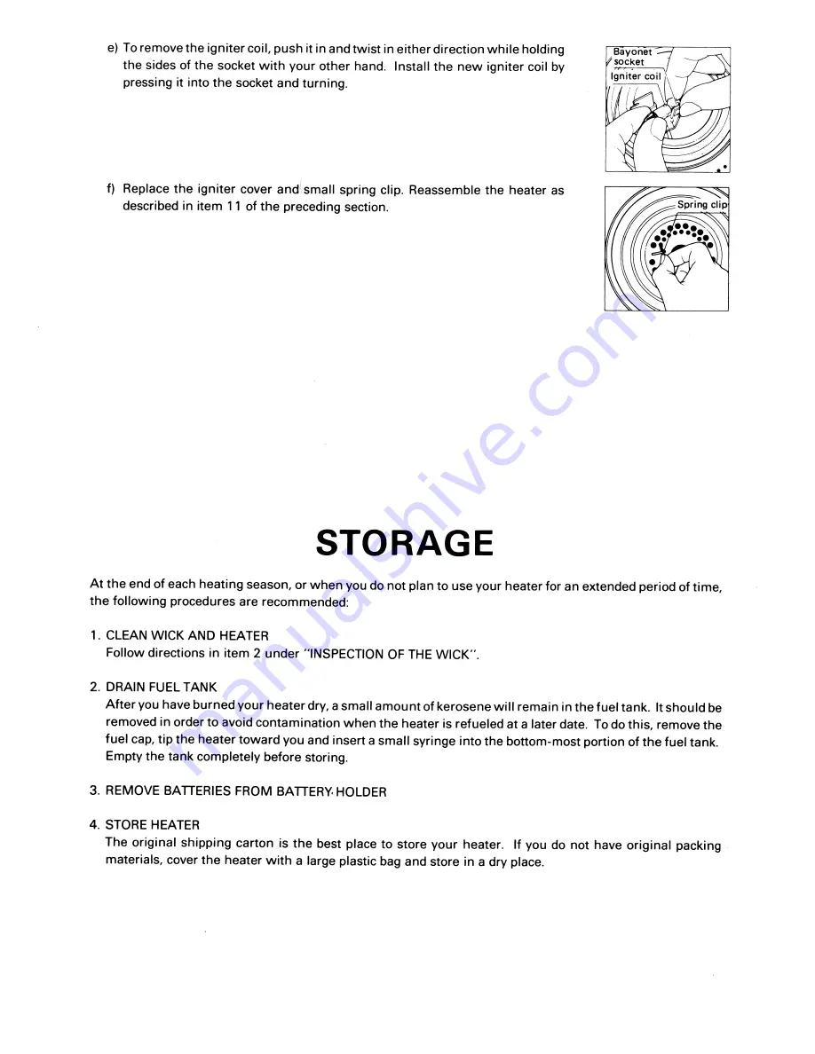 Toyotomi DC-100C Operation And Maintenance Instructions Download Page 17