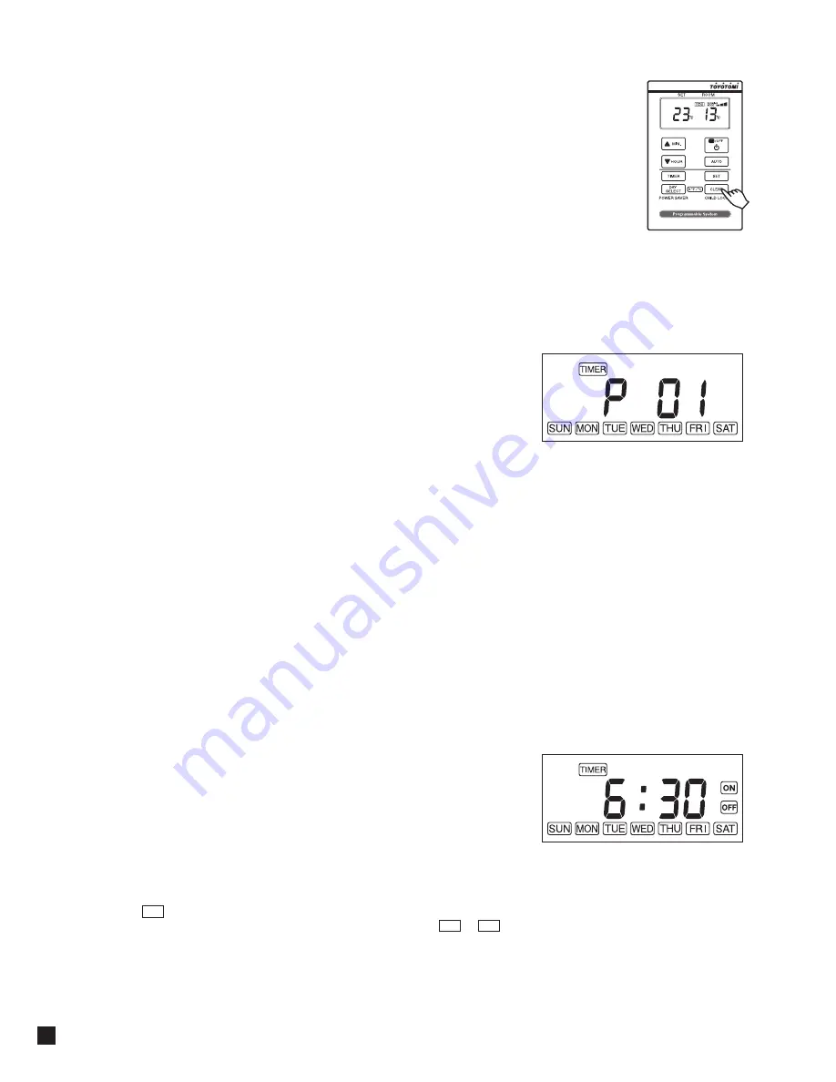 Toyotomi FF-V30 Operating Manual Download Page 56