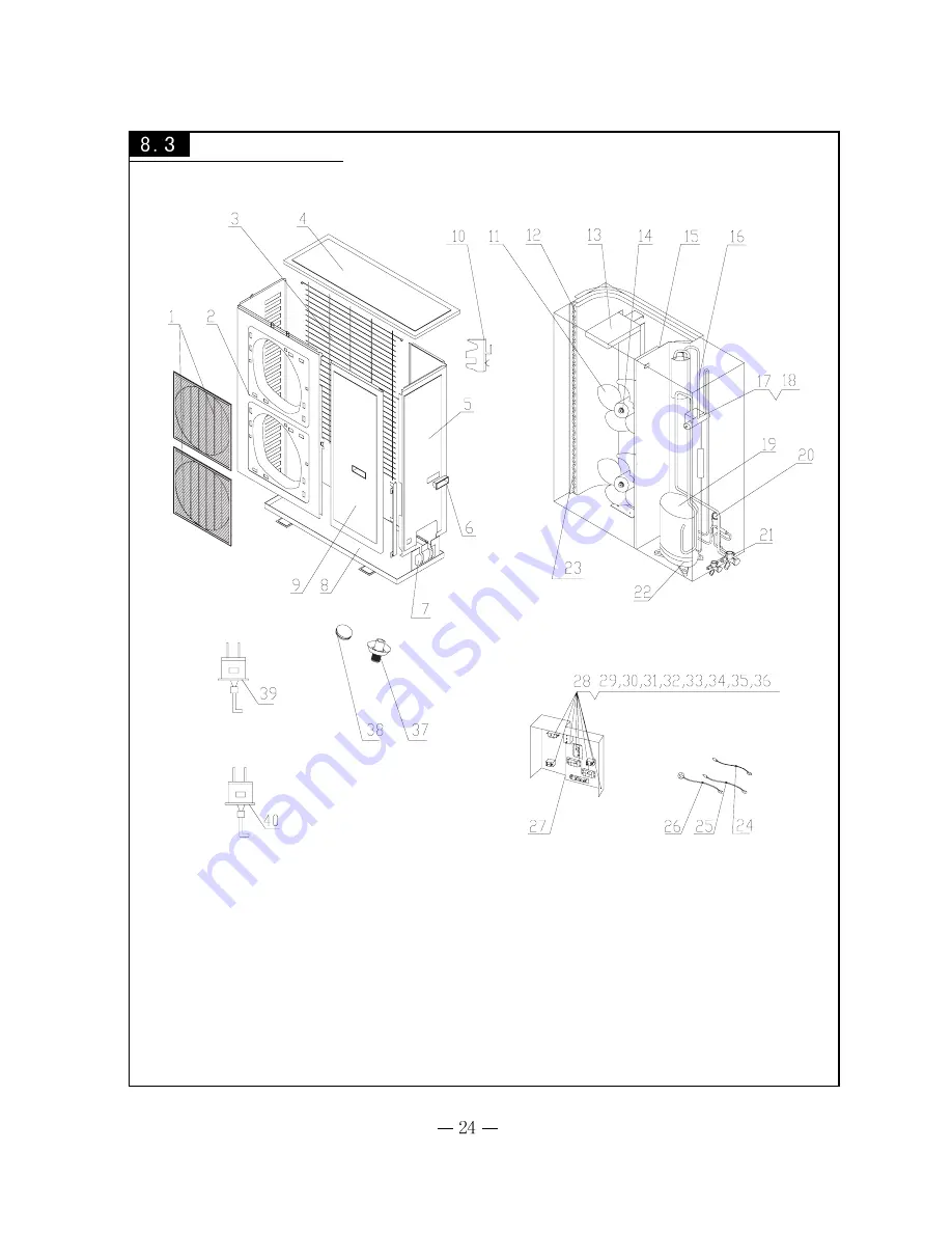 Toyotomi FS1060A Скачать руководство пользователя страница 24