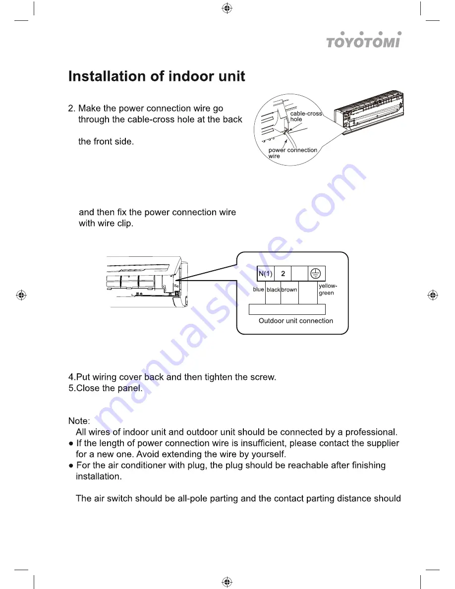 Toyotomi HTN/HTG-09IV User Manual Download Page 27