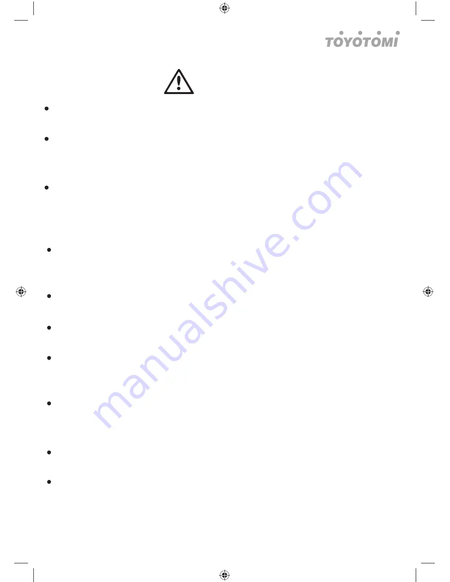 Toyotomi HTN/HTG-09IV User Manual Download Page 44