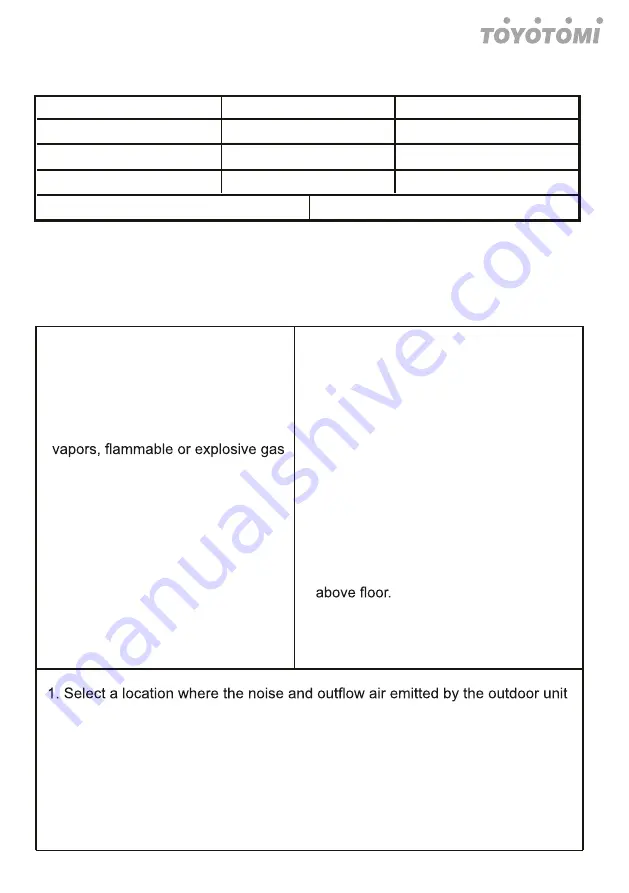 Toyotomi HTN/HTG-717R32 User Manual Download Page 24