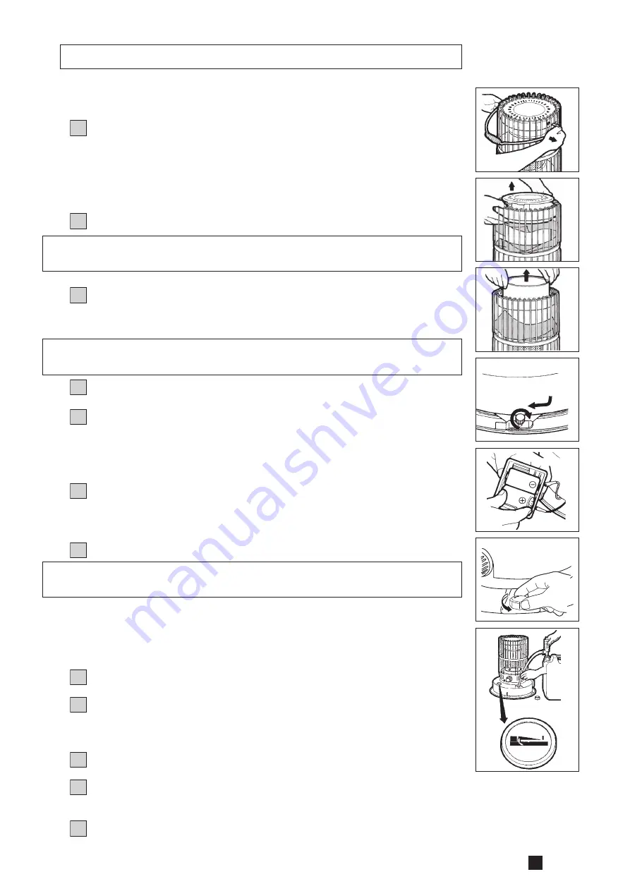 Toyotomi KR-47 Operating Manual Download Page 39