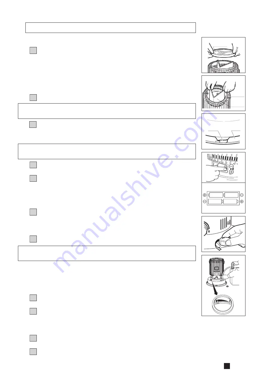 Toyotomi KS-53 Operating Manual Download Page 11