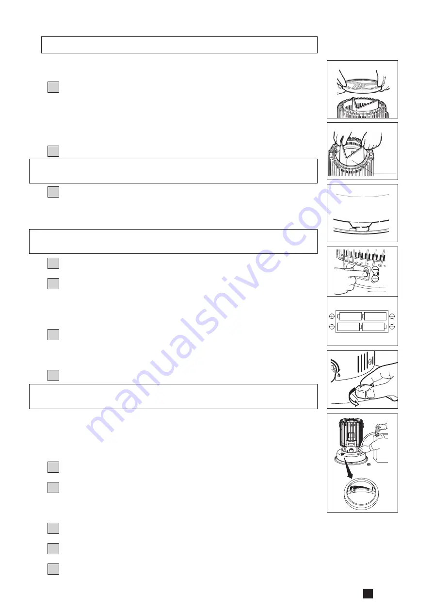 Toyotomi KS-53 Operating Manual Download Page 39