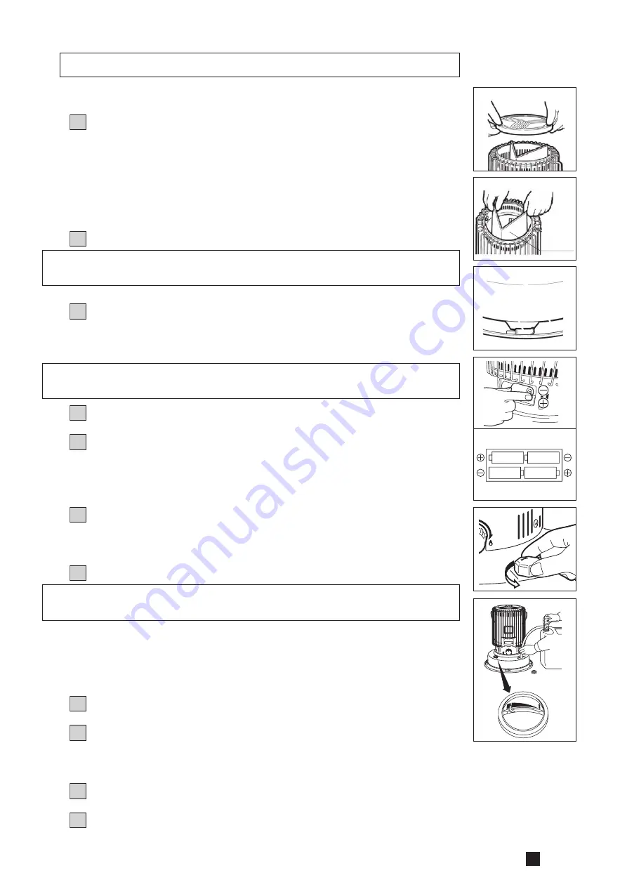 Toyotomi KS-53 Operating Manual Download Page 67