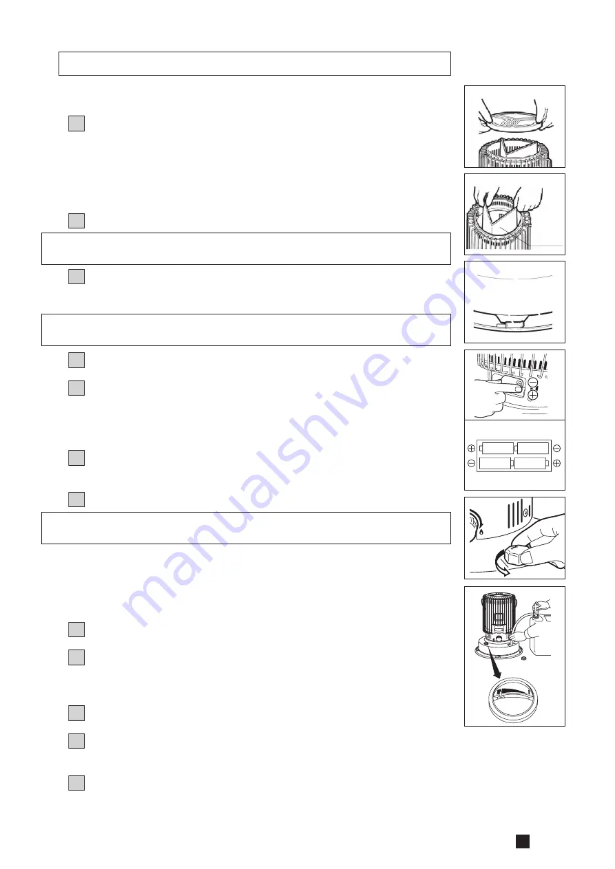 Toyotomi KS-53 Operating Manual Download Page 81