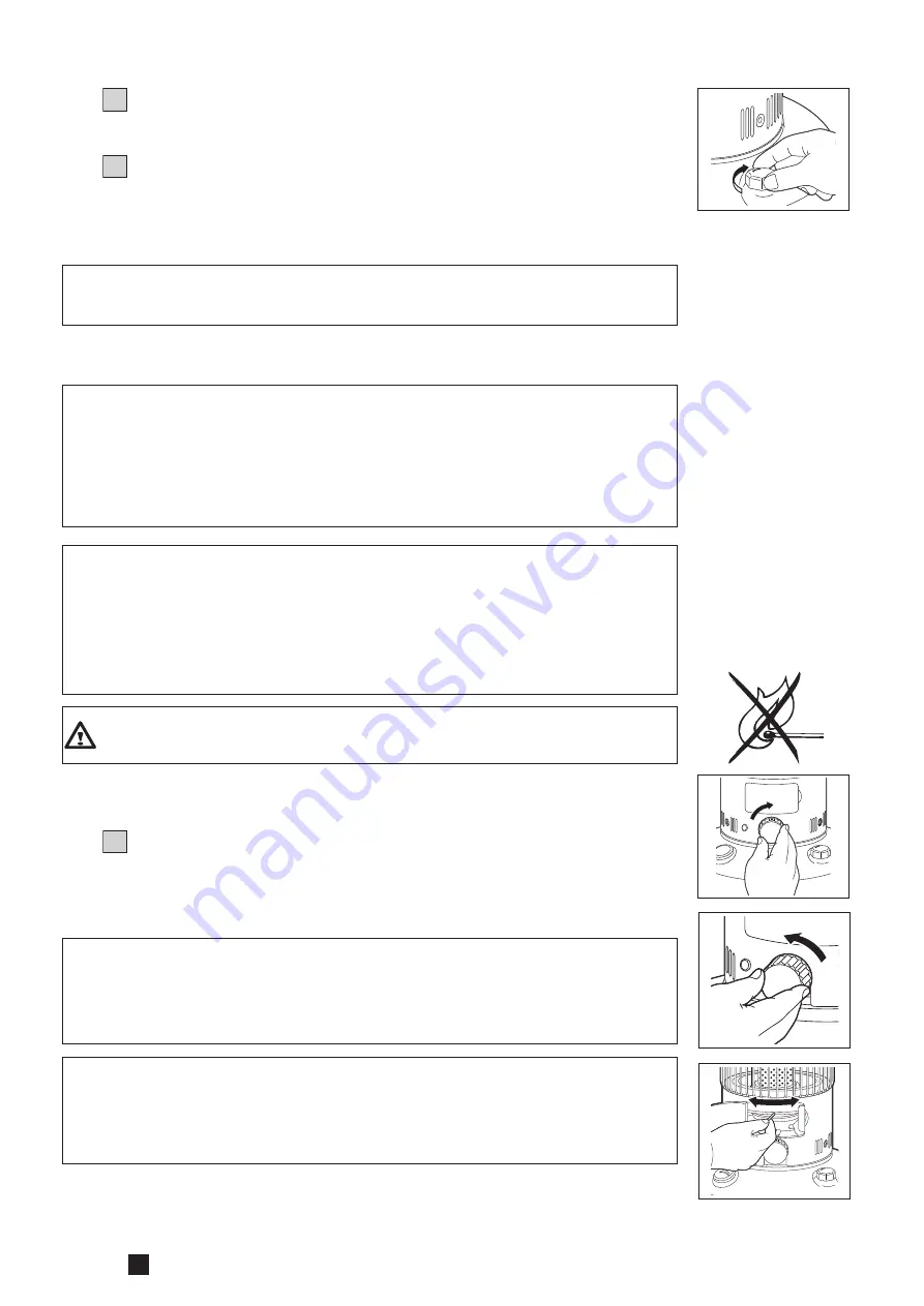 Toyotomi KS-R26 Operating Manual Download Page 52