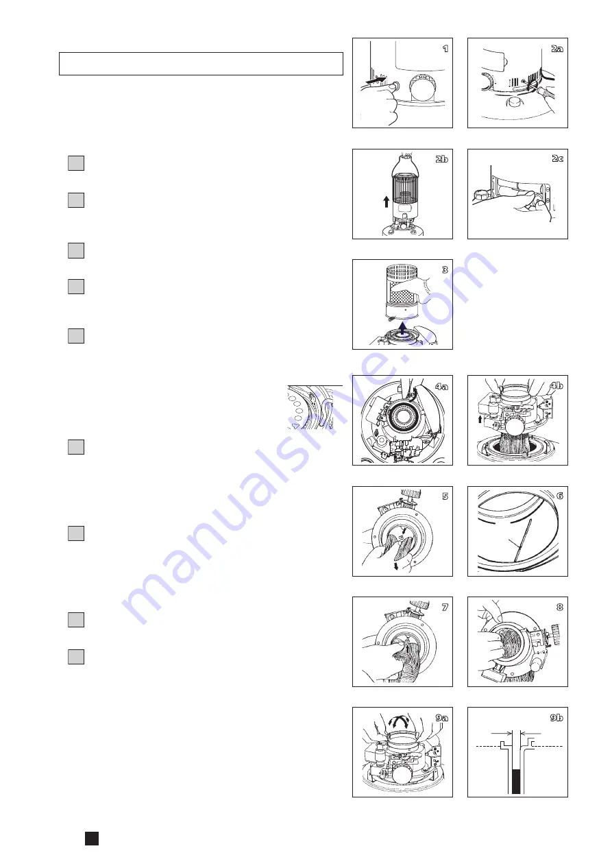 Toyotomi KS-R26 Operating Manual Download Page 58