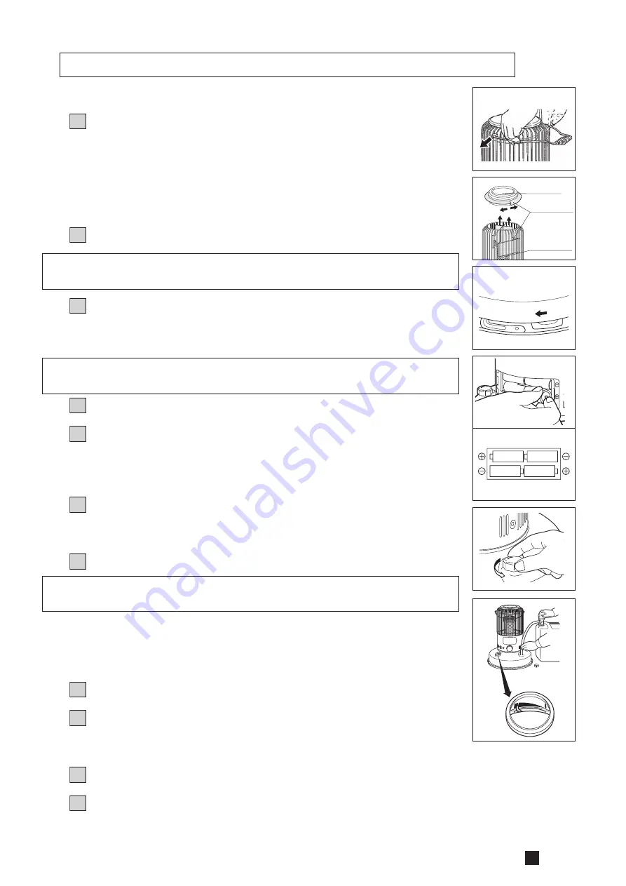 Toyotomi KS-R26 Operating Manual Download Page 65