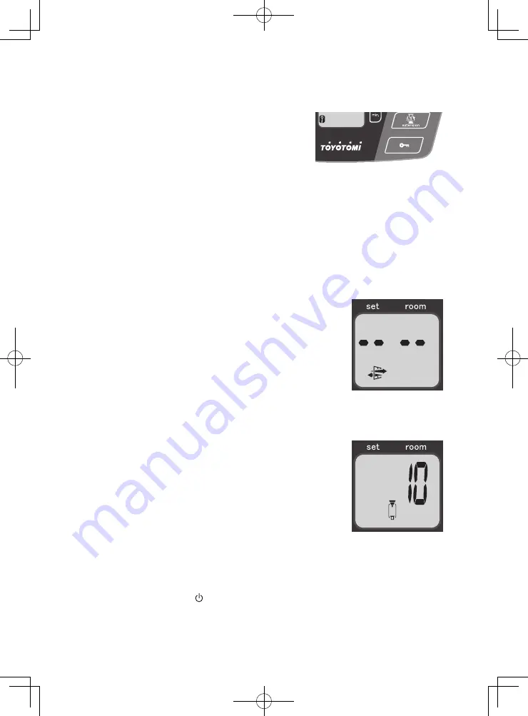 Toyotomi LC-44 Instruction Manual Download Page 9