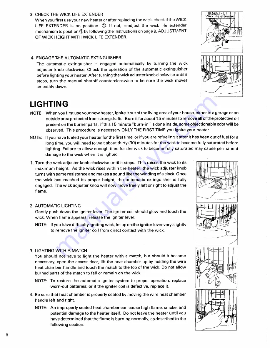 Toyotomi Omni 230 Type B User Manual Download Page 9