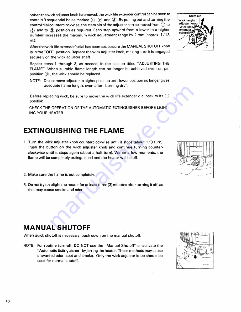 Toyotomi Omni 230 User Manual Download Page 12