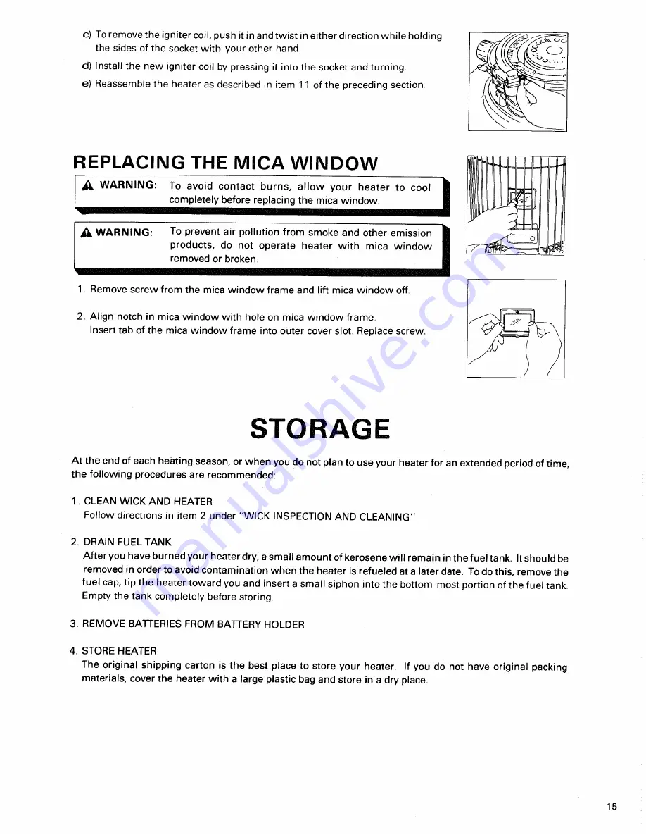 Toyotomi Omni 230 User Manual Download Page 17