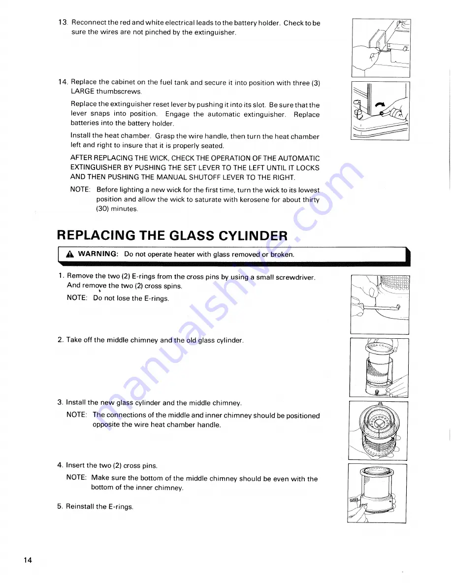 Toyotomi Radiant 10 Type N User Manual Download Page 15