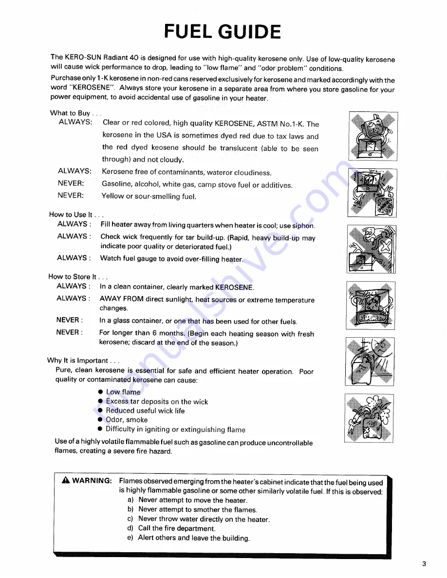 Toyotomi Radiant 40 Type A Скачать руководство пользователя страница 5