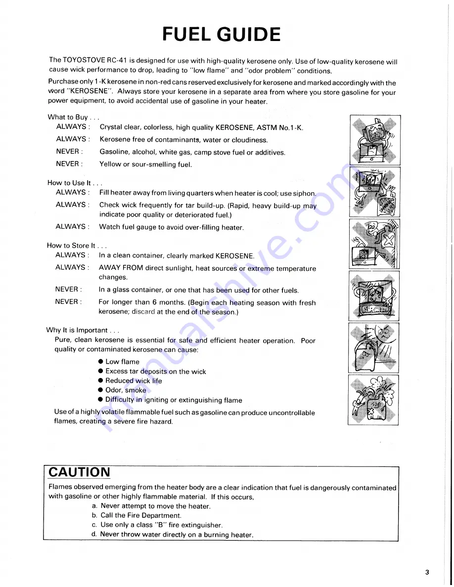 Toyotomi RC-41 Type A User Manual Download Page 4