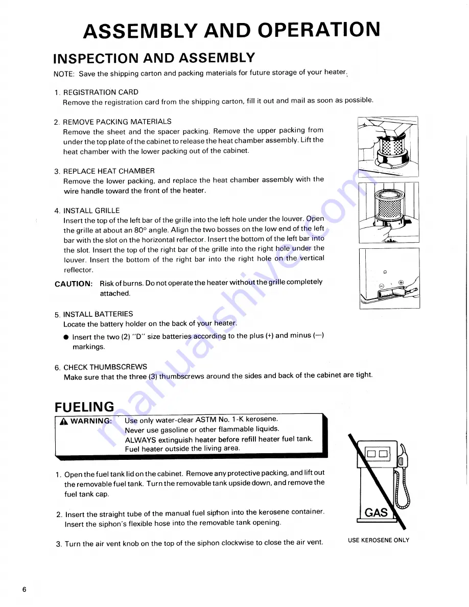 Toyotomi RC-41 Type A User Manual Download Page 7