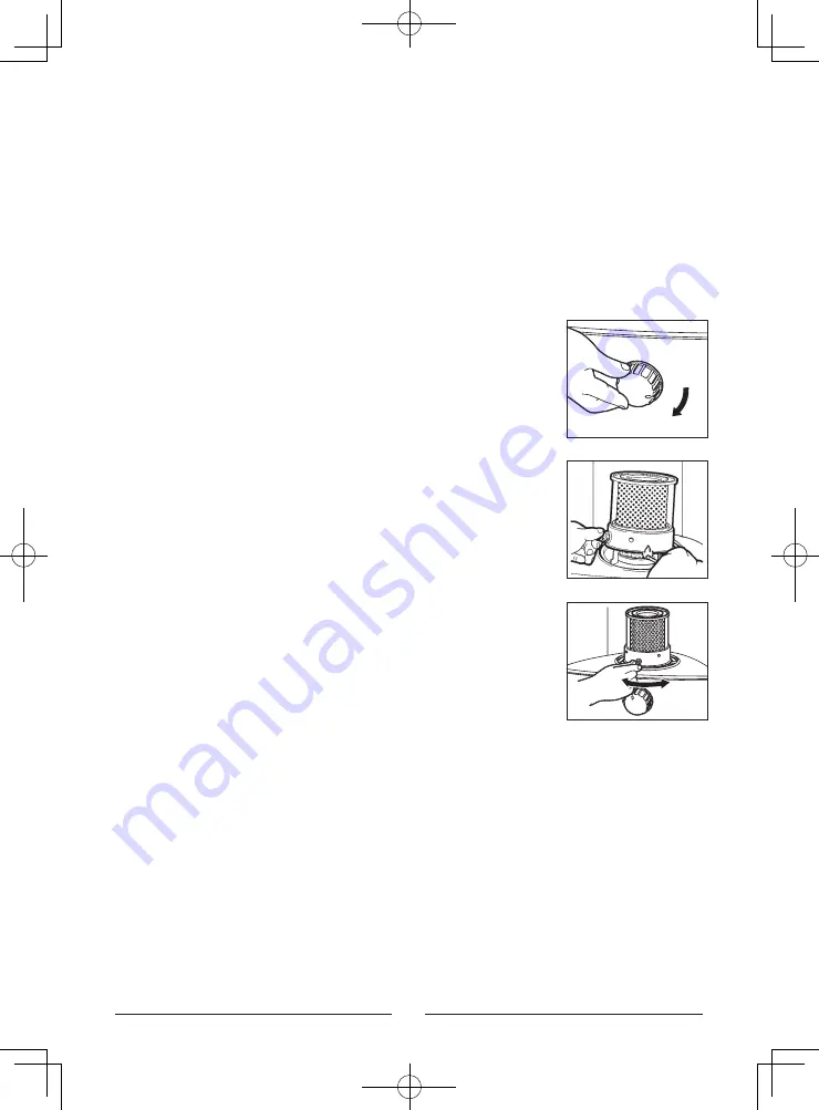 Toyotomi RCA-37 Operation And Maintenance Instructions Download Page 7