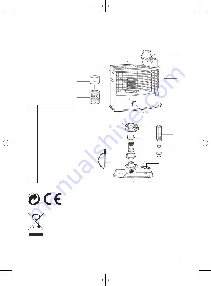 Toyotomi RCA-37 Operation And Maintenance Instructions Download Page 15