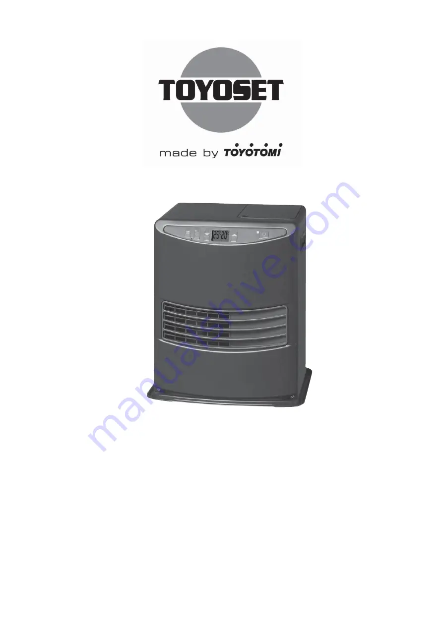 Toyotomi Toyoset LC-3010 Operating Manual Download Page 1