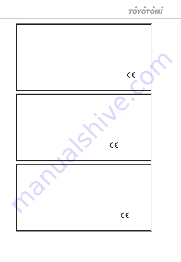 Toyotomi UTG-09AP User Manual Download Page 153