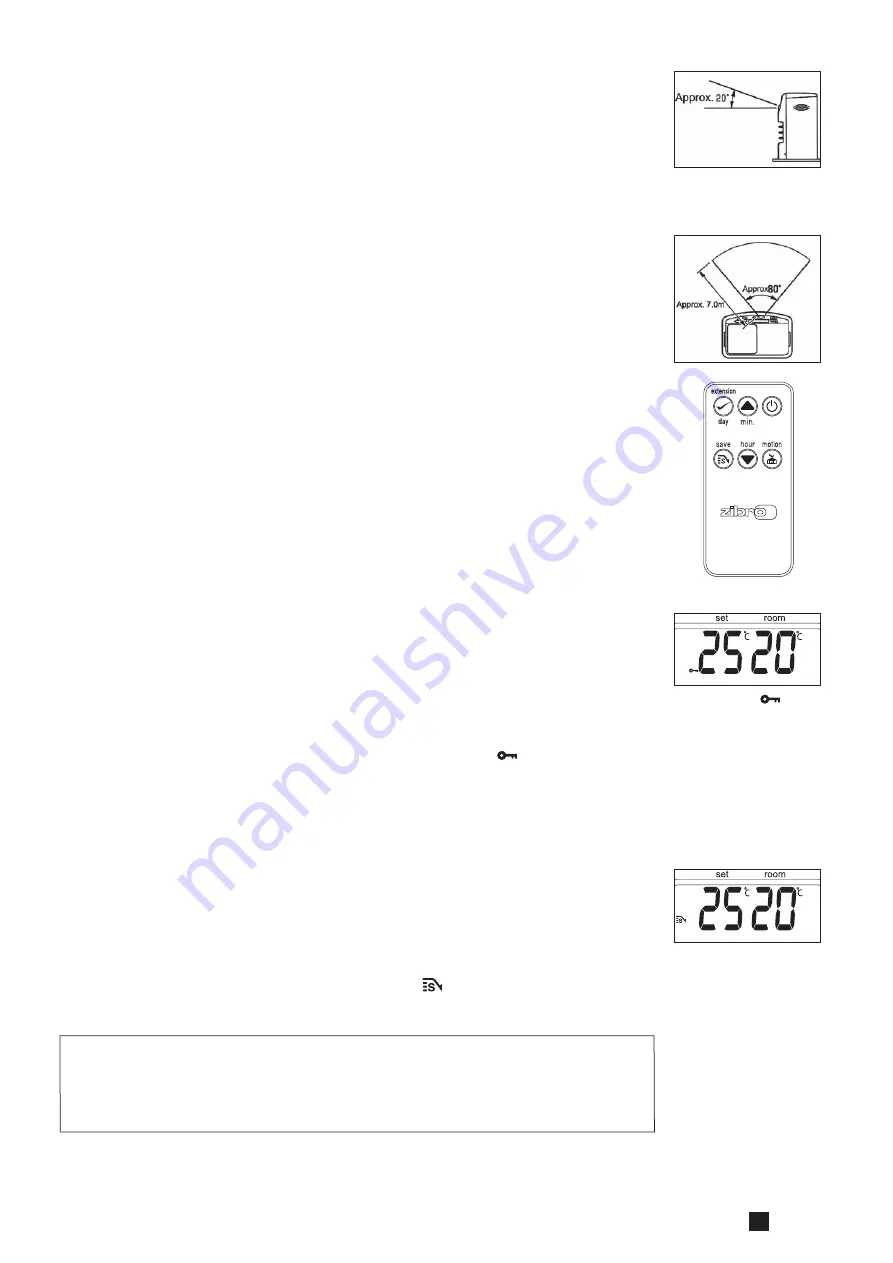 Toyotomi Zibro LC-SL530 Operating Manual Download Page 23