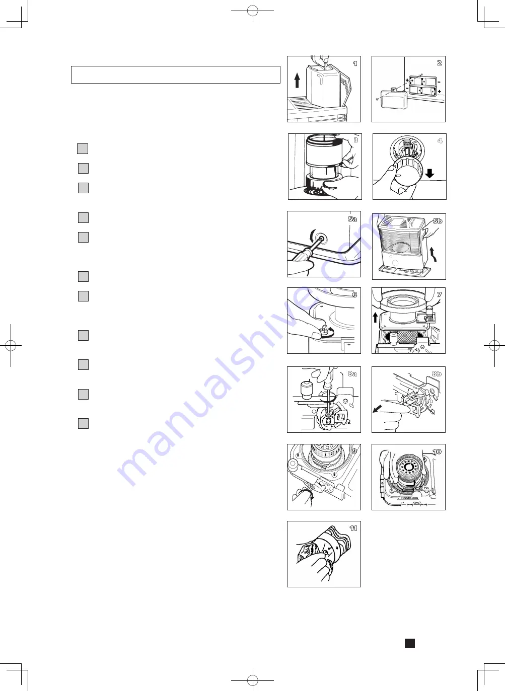 Toyotomi Zibro RC-270 Operating Manual Download Page 14