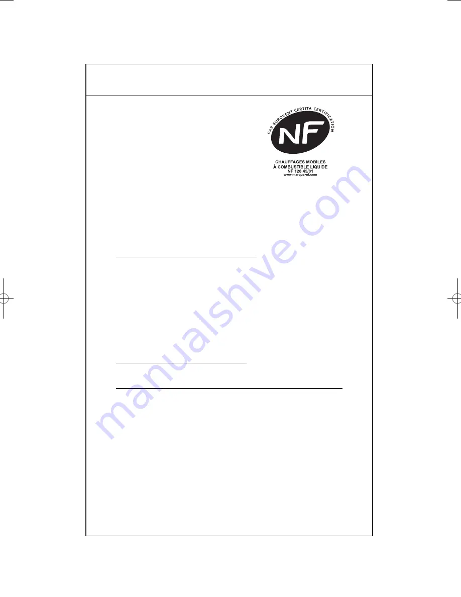 Toyotomi Zibro RC-320 Operating Manual Download Page 2