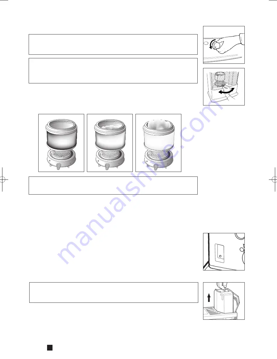 Toyotomi Zibro RC-320 Operating Manual Download Page 9