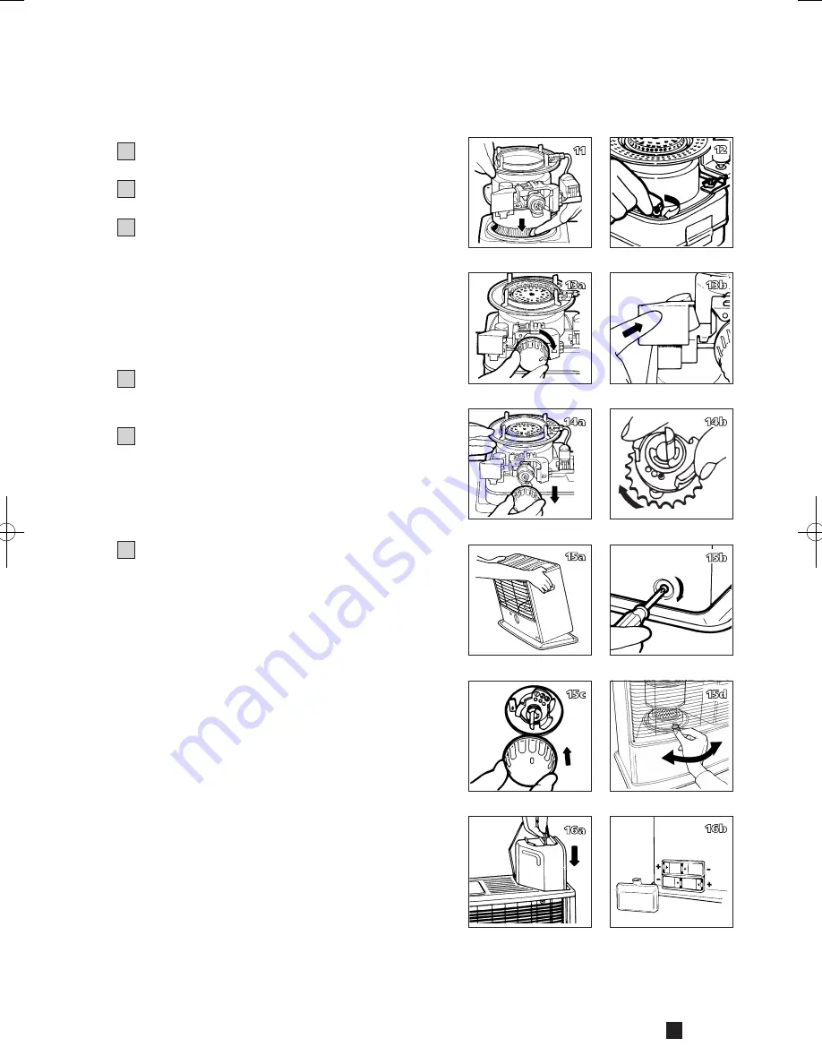 Toyotomi Zibro RC-320 Operating Manual Download Page 62